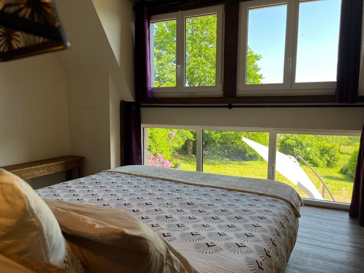 Maison D'Hote Avec Sauna Et Jacuzzi A La Campagne Les Portes du Coglais Екстериор снимка